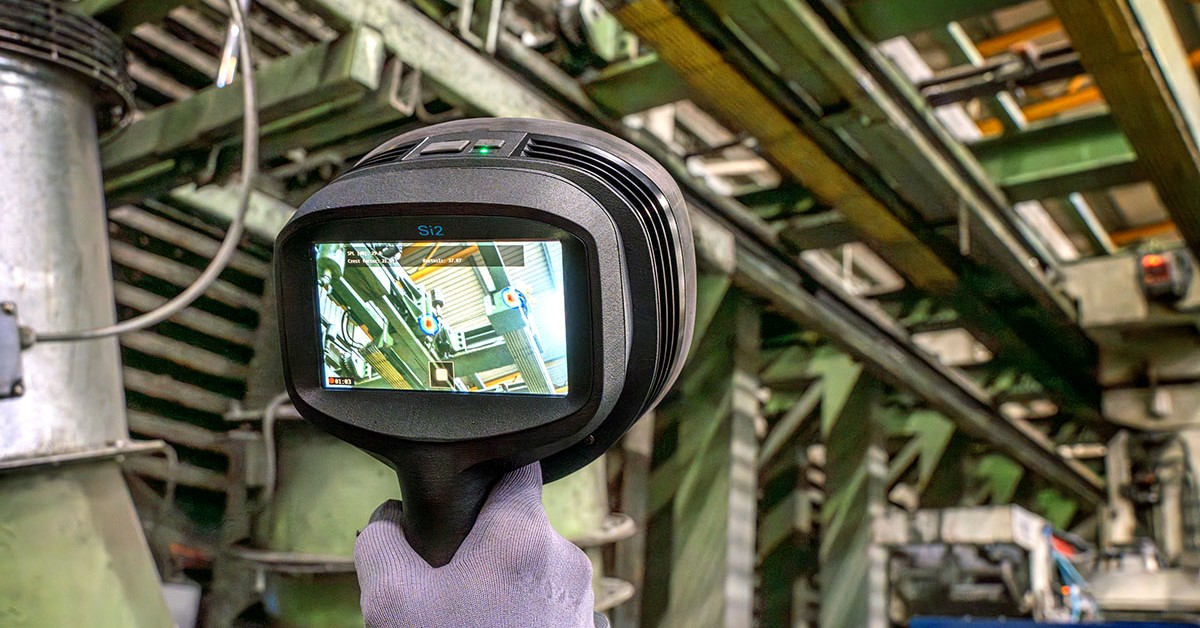 FLIR Si2 Pro 工場設備の機械異常点検